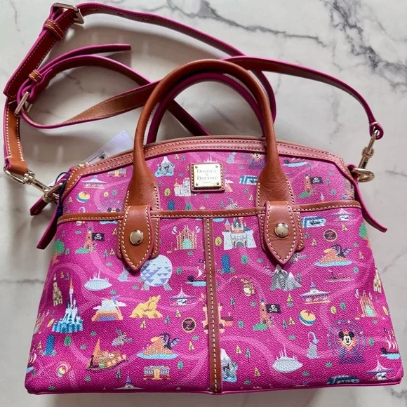 Dooney & Bourke Disney Park Life Satchel - Picture 1 of 16